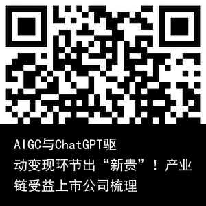 AIGC与ChatGPT驱动变现环节出“新贵”!产业链受益上市公司梳理